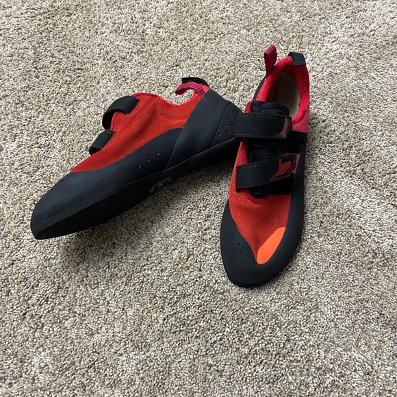 Climb X Rave Shoes Climb X Rave Womens Strap Climbing Shoe Red